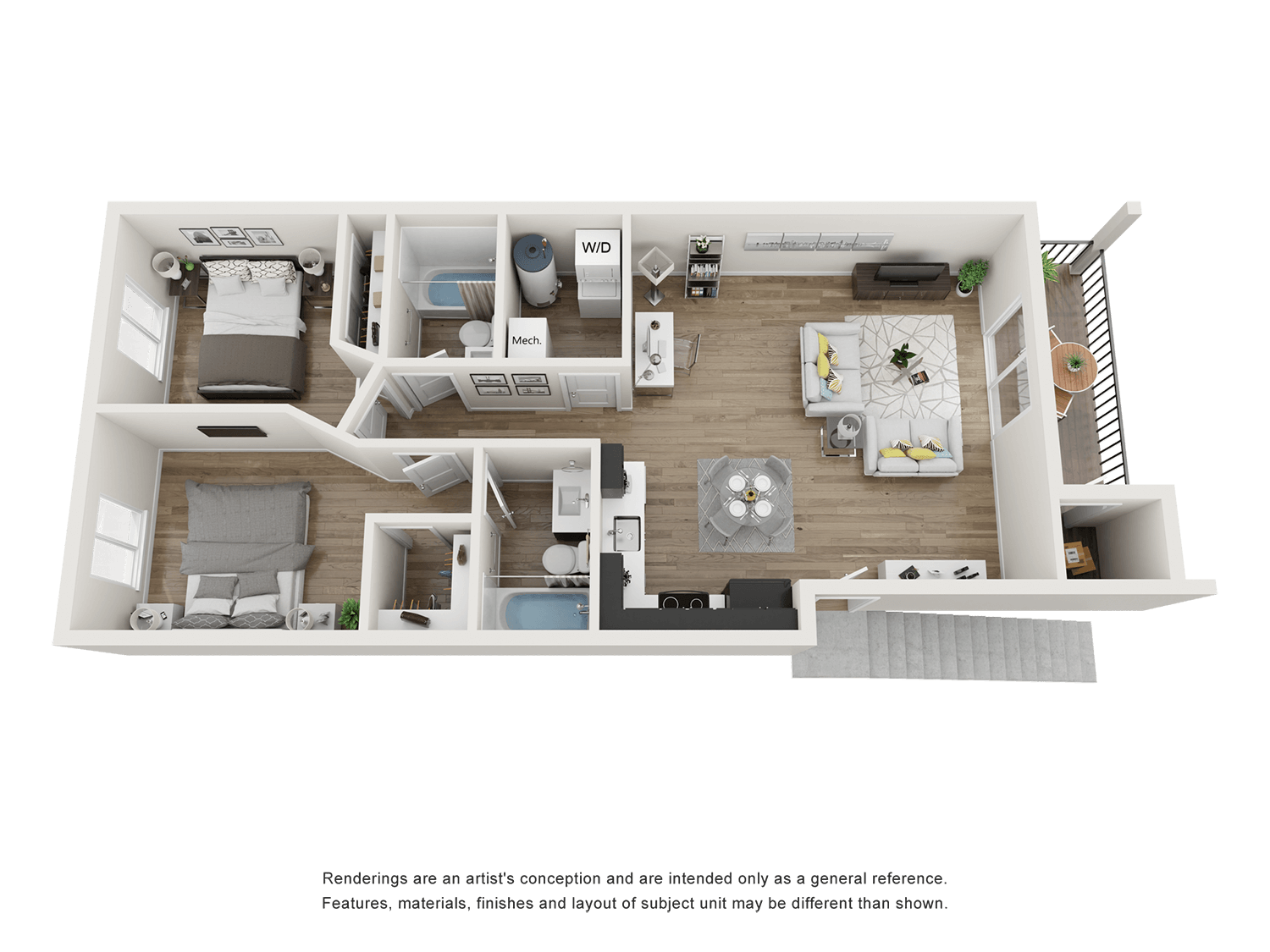 Floorplan Mendel